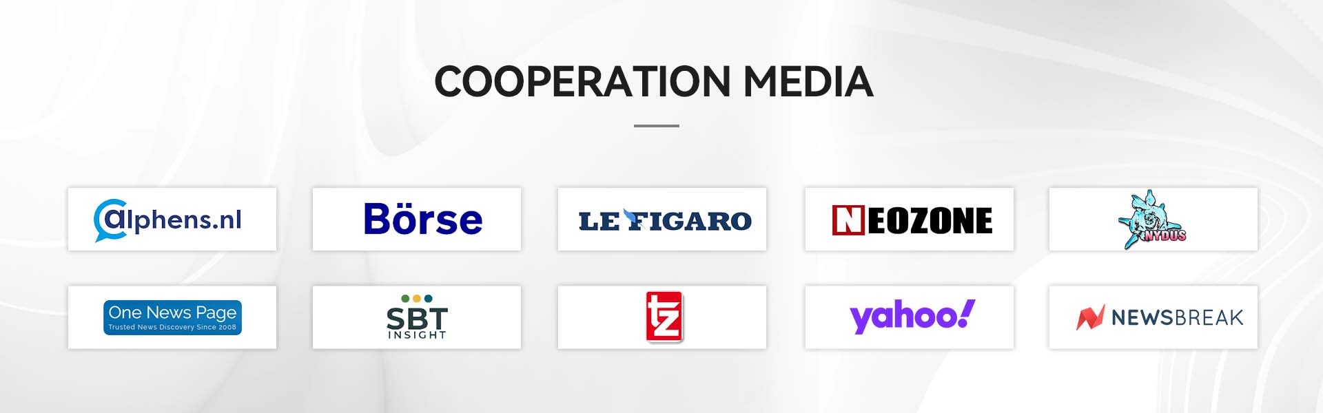 Sentorise footer banner